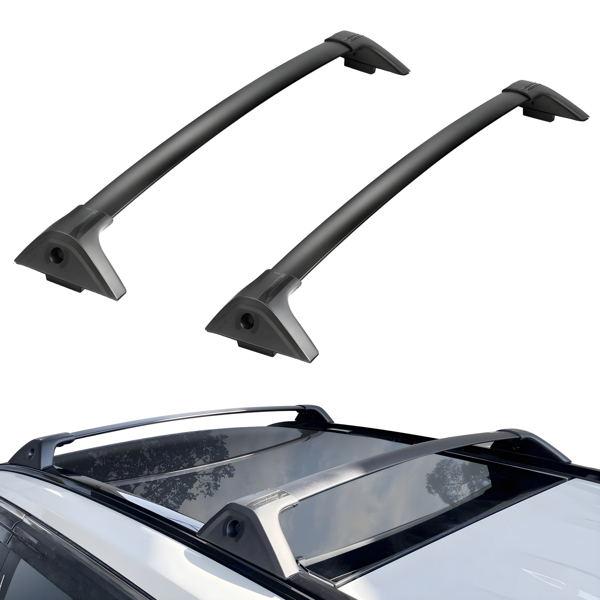 Roof Rack Cross Bars, Compatible with for Toyota for RAV4 2019-2022, 260lbs Load Capacity, Aluminum Anti-Rust Crossbars with Locks (Not Fit for Adventure/TRD Off-Road)