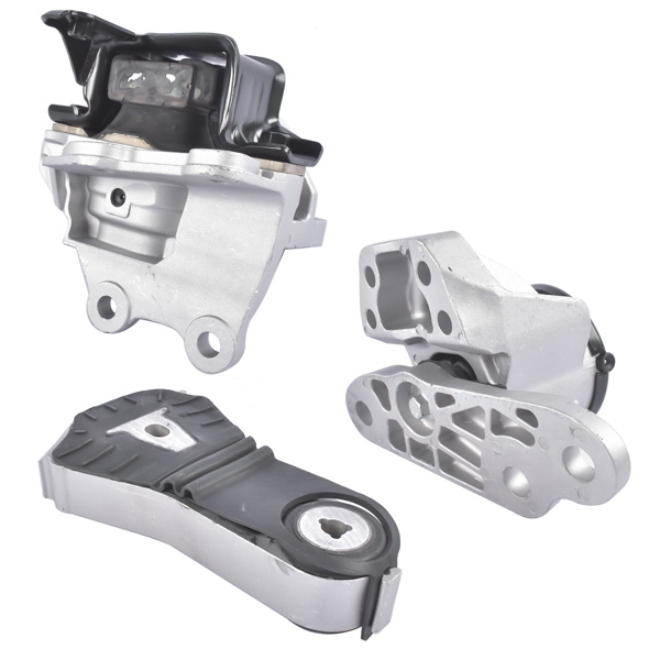 发动机支架 3PCS Engine Mounts Trans Mount for 2016-2019 Ford Explorer 3.5L Auto Trans-4