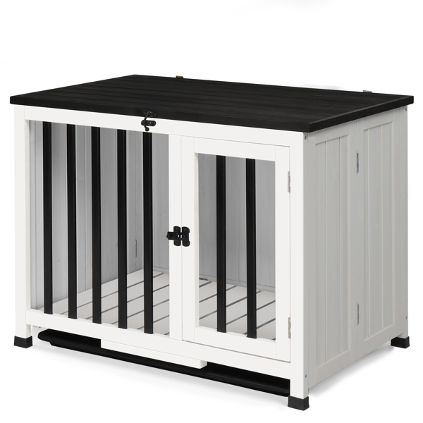 33*20*24.5inch  Dog Kennel Indoor Foldable and Portable,  Wooden Dog Crate， Easy Assembly