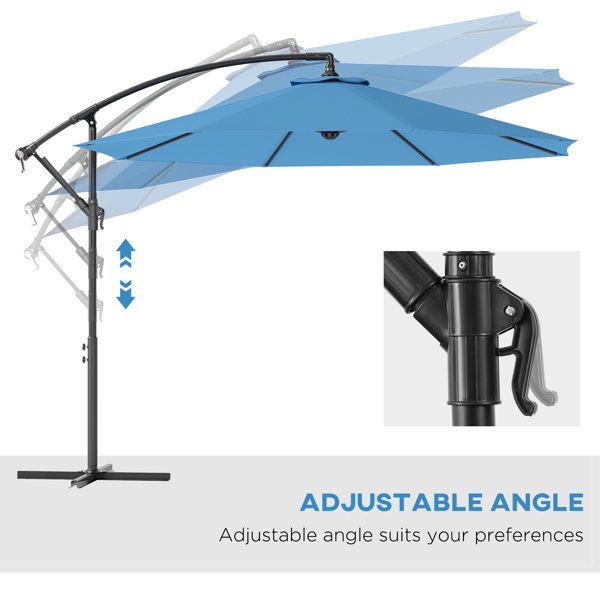 Outdoor beach umbrella/Double-Sided Sun Umbrella   ( Amazon Shipping)