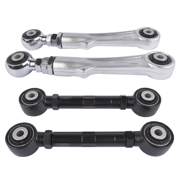4Pcs Rear Adjustable Camber & Toe Control Arm Kit for Tesla Model X 2015-2020 Model S 2013-2020