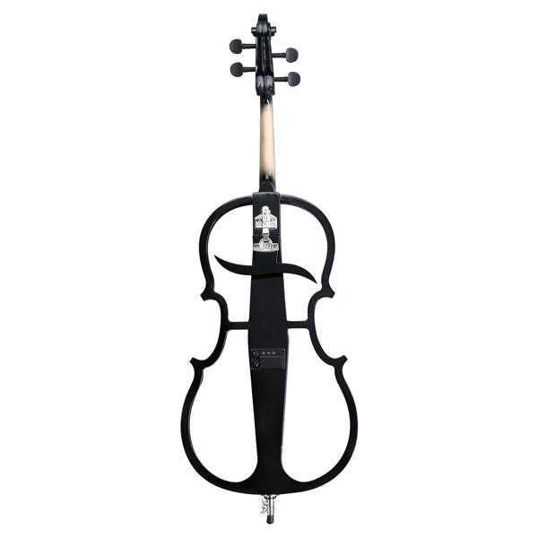 【Replace 54346321】Full Size 4/4 Electric Style Cello with Case Bow Rosin Earphone Connecting line