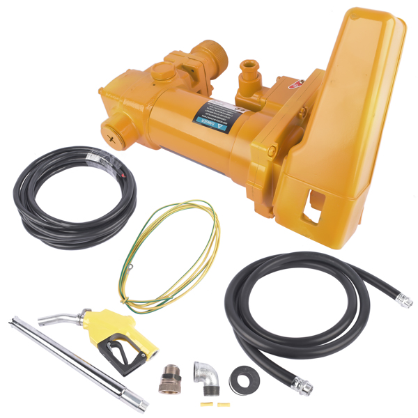 抽油泵 25GPM High Flow DC Fuel Pump Yellow Gas Heavy Duty Transfer Pump for Kerosene-8