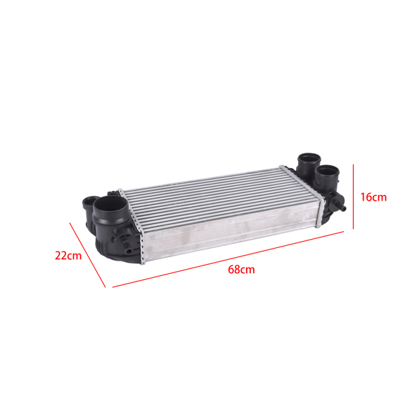 Intercooler for Ford F-150 2020 2021 2022 2023 V6 3.5L Turbocharged ML346K775CA Plastic Aluminum