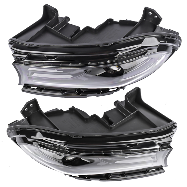 2x Headlight Halogen LED DRL Left & Right For Dodge Charger 2022-2023 68546771AC