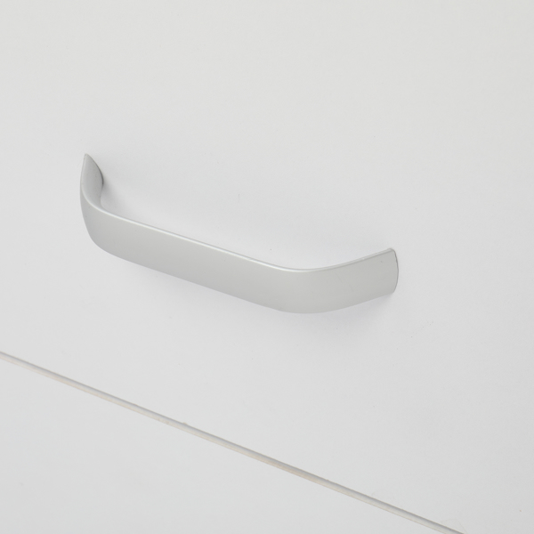 【Same code 64112382】MDF Single Door 4 Drawers With Fan White Nail Table