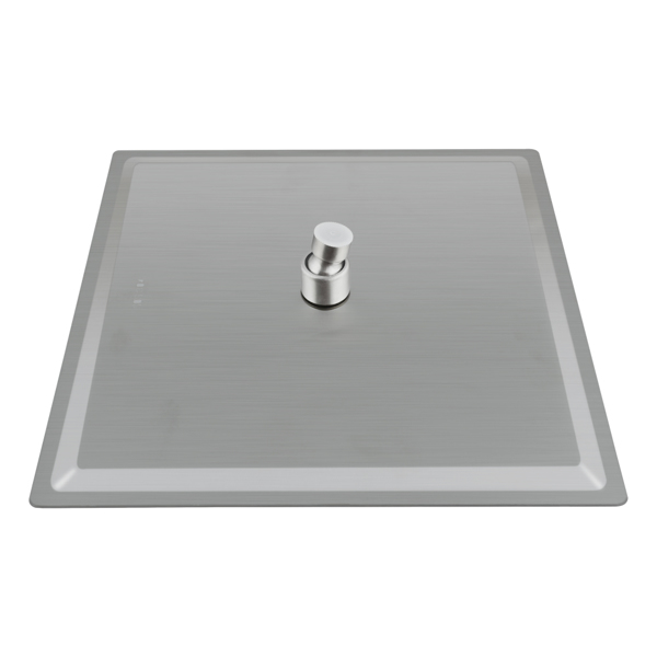 Enhance Your Shower with 12 Stainless Steel Rain Shower Set - Wall Mount Easy