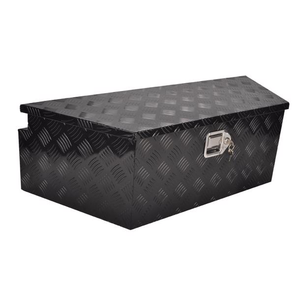 工具箱 39”Aluminum Trailer Tongue Box  Pickup Truck Toolbox+Lock MT018007（Amazon & Temu Ban Sale）(No support for returns without reason)