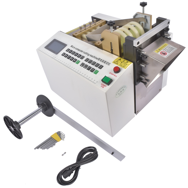 350W YS-100 Auto Heat-shrink Tube Cutting Machine Cable Pipe Cutting Machine