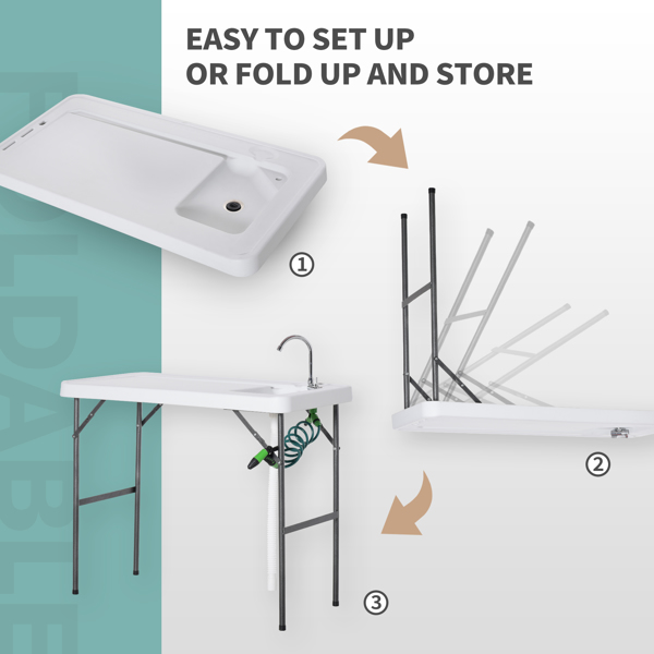 Portable Camping Table/  Dining Table ( Amazon Shipping)（Prohibited by WalMart）