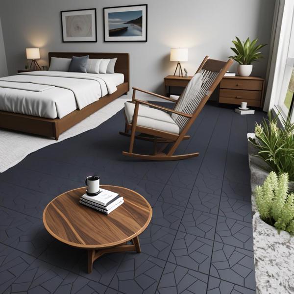 DIY friendly, easy to clean interlocking deck tiles, 11.8