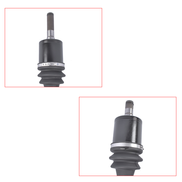 2Pcs Front Left and Right Turbo Axle Shaft for Can-Am Maverick X3 Turbo STD & XDS 64