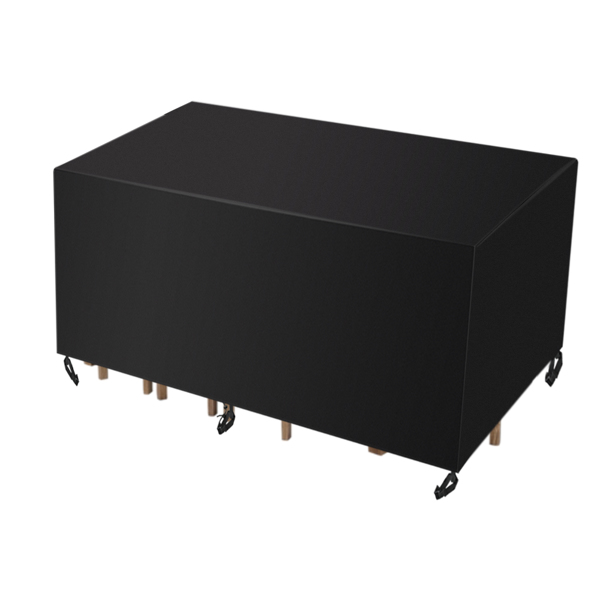 户外家具罩 420D 250*200*82cm 带防风扣 带接缝防水条-3