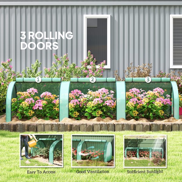 Mini Walk-in Greenhouse ( Amazon Shipping)（Prohibited by WalMart）