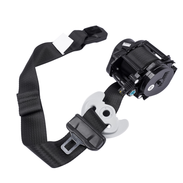 Front Left Driver Side Seat Belt for Teslsa Model Y Sport Utility BATTERY EV (EV/BEV) 2020-2023 Black 1493782-01-C