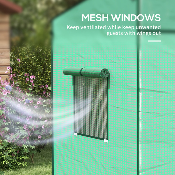 Mini Walk-in Greenhouse ( Amazon Shipping)（Prohibited by WalMart）
