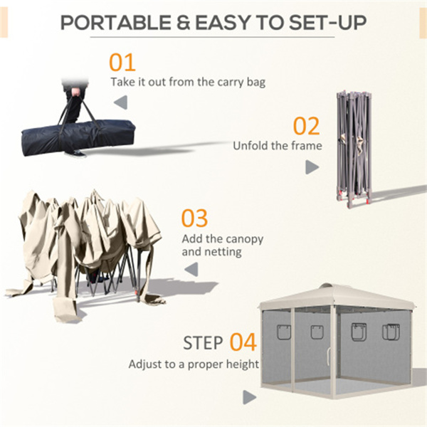Outdoor Pop Up Canopy Gazebo ( Amazon Shipping)（Prohibited by WalMart）