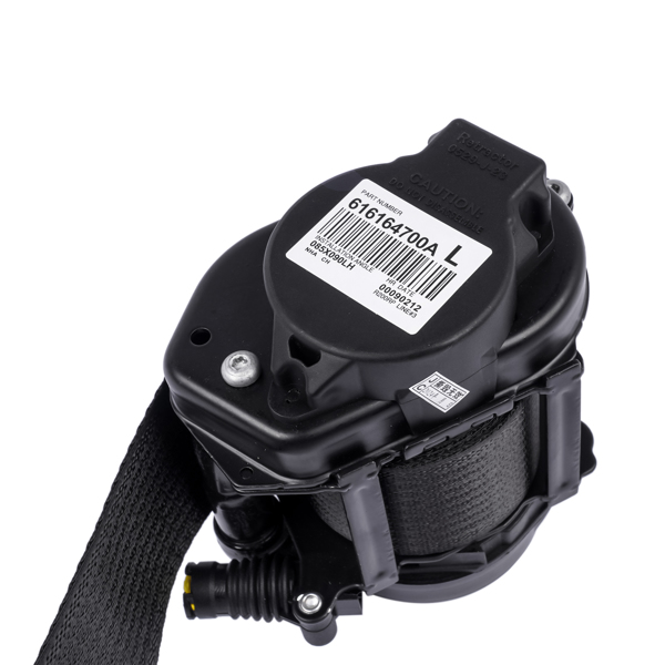 Front Left Driver Side Seat Belt for Teslsa Model Y Sport Utility BATTERY EV (EV/BEV) 2020-2023 Black 1493782-01-C