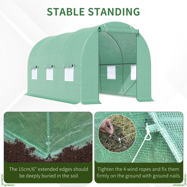 Walk-in Tunnel Greenhouse 