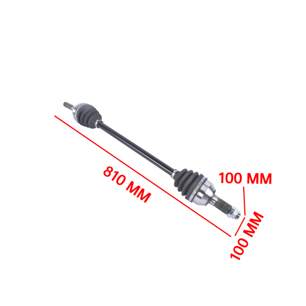 2Pcs Front Left and Right Turbo Axle Shaft for Can-Am Maverick X3 Turbo STD & XDS 64