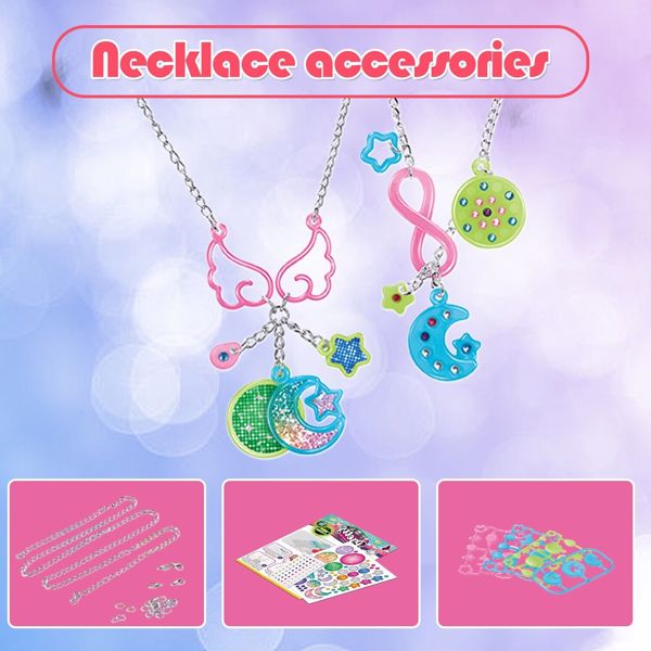 Children's Bracelet Making Kit, Beaded Rope DIY, Children's Hand Knitting Beading Games, Craft Rope Making Tools, Children's Game Activity Sets .Logistics is randomly sent by UPS/USPS/FEDEX.