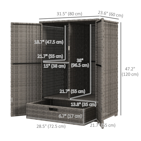 储鞋柜/鞋柜/储物柜-黑色 （周末不发货）-3