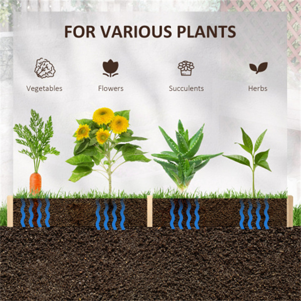 无螺丝高架花园床，六角形种植箱DIY草本花园 （周末不发货）（ Amazon Shipping）（WalMart禁售）-7