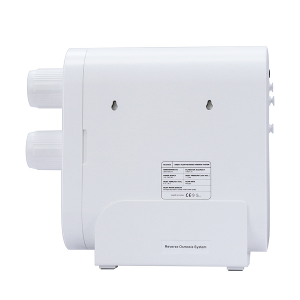 400GPD High Flow Under Sink Reverse Osmosis Water Filtration System Water Purifier For Home 1.5:1 Drain Rate