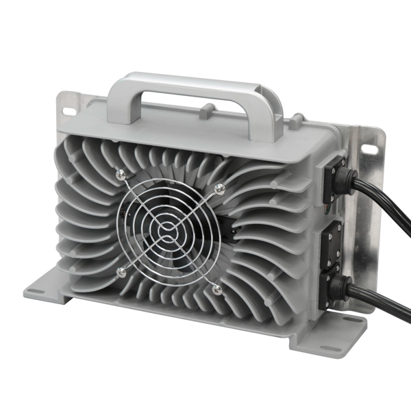 1200W防水 48V 20A 120V 美规插头+鳄鱼夹 锂电池充电器-3