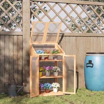 Wooden Cold Frame Greenhouse
