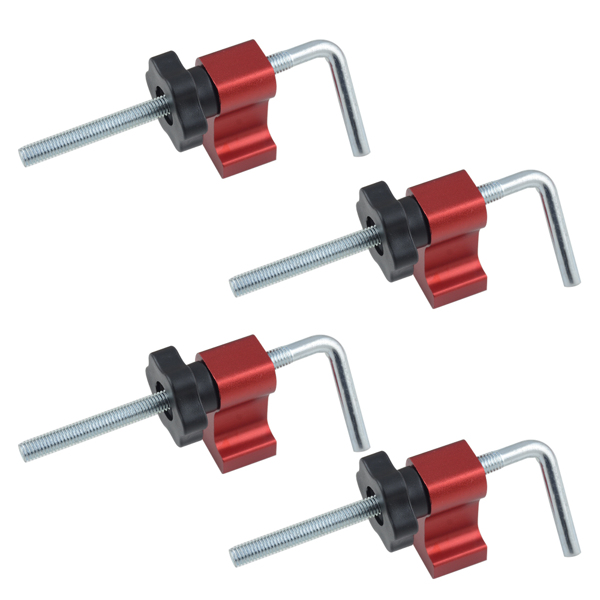 Get Precise Woodworking Results with 6pc Set of 14cm 90 Degree Angles Positioning Squares & Clamps Clips