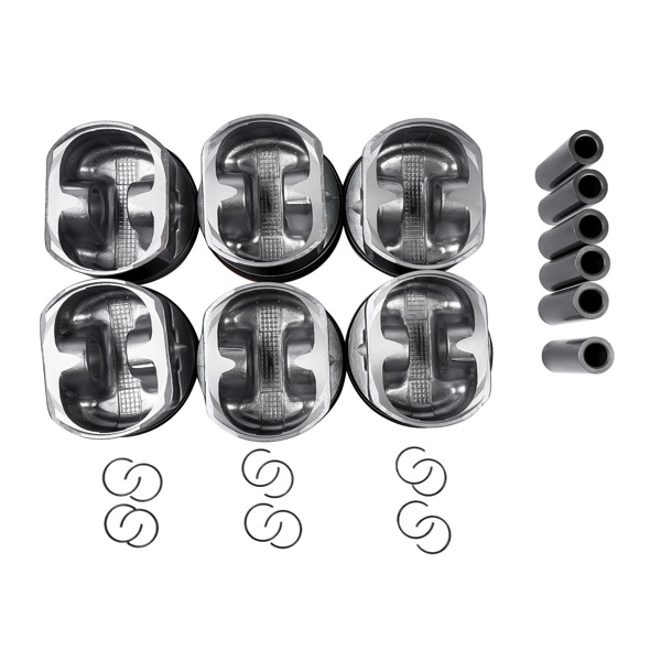 Pistons w/Rings for 03-09 Toyota 4Runner FJ Cruiser Tacoma 4.0 1GRFE 13101-0P020 13101-31030 131010P020