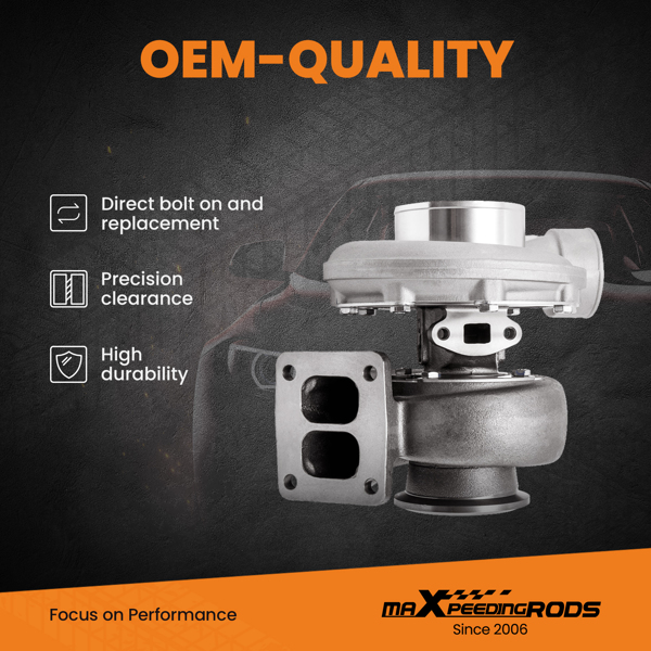 涡轮增压器 S300SX3-S366 A/R .91 T4 320-800HP 双涡管 177275-5