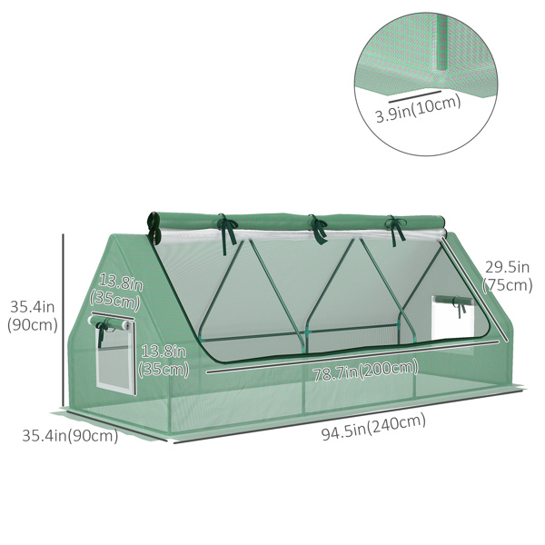 Mini Walk-in Greenhouse ( Amazon Shipping)（Prohibited by WalMart）