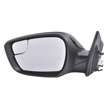 Left Power Mirror w/ Blind Spot Glass Heated for Hyundai Elantra Limited, SE, Sport 2014-2016 876103X680 876103Y500
