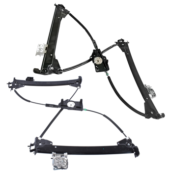Pair Front Left Right Power Window Regulators for Tesla Model S 2012-2020 Sedan 740-602, 740-603