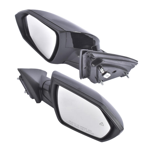 Pair Left + Right Power Mirrors w/Blind Spot Detection for Hyundai Elantra Limited, N Line, SE, SEL 2021-2023 87610AA220 87620AA220