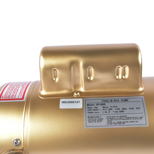 Single Speed Pool Pump Motor 2.5HP 115/230V for In-Ground Pool and Spa W3SP2621X25 SP2621X25