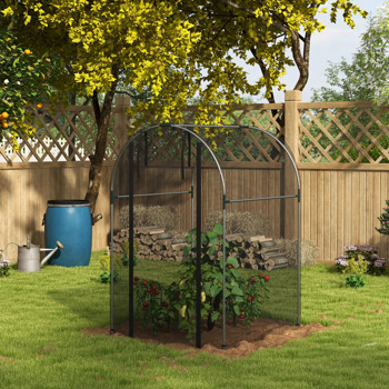 Plant Protection Tent with Zippered Door