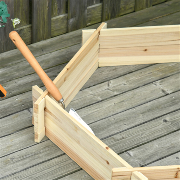 无螺丝高架花园床，六角形种植箱DIY草本花园 （周末不发货）（ Amazon Shipping）（WalMart禁售）-5