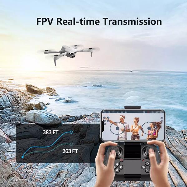 4DRC F10 Foldable Drone with Camera WIFI FPV for Adults,1080P HD FPV Live Video RC Quadcopter,Logistics is randomly sent by UPS/USPS