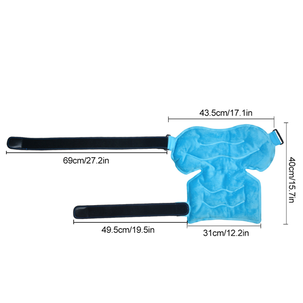 Relieve Shoulder Pain with Hot Cold Ice Pack Wrap - Reusable Compression Brace for Sports Injuries, Swelling & Joint Pain - Left or Right Shoulder Therapy - 1 Pcs for Fast Relief