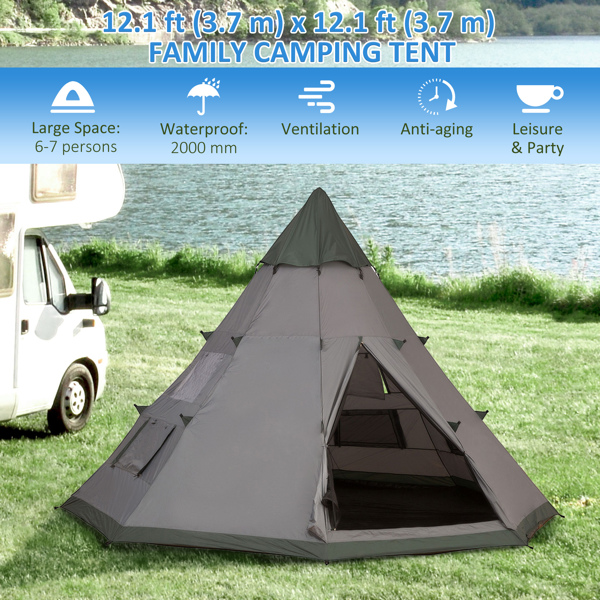 可折叠露营帐篷 （周末不发货）（ Amazon Shipping）（WalMart禁售）-7