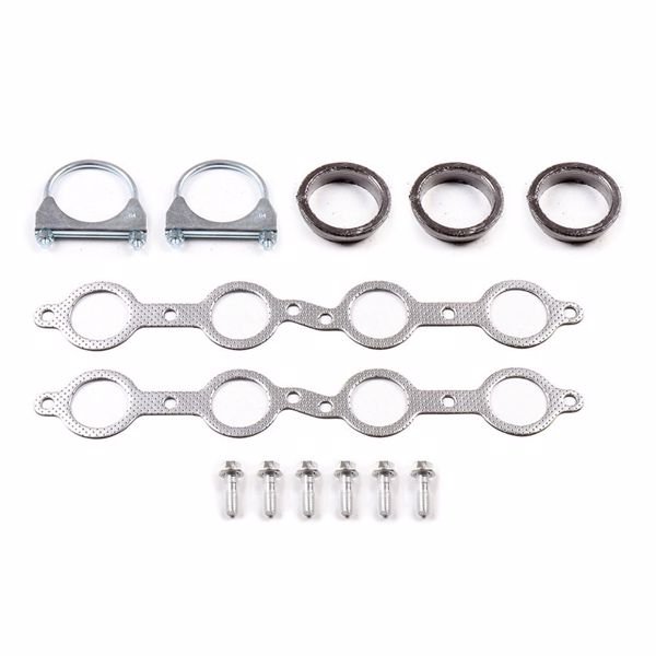 04-06 Cadillac Escalade Chevy Silverado 1500 2500 Truck V8 Exhaust Header +Cold Air Intake Kit（Amazon & Temu Ban Sale）(No support for returns without reason)