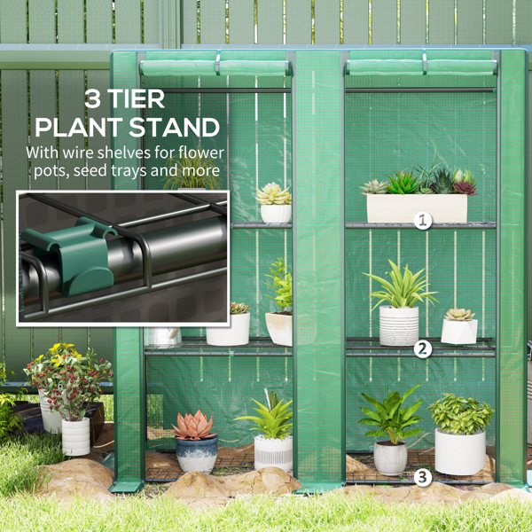 Mini Walk-in Greenhouse ( Amazon Shipping)（Prohibited by WalMart）