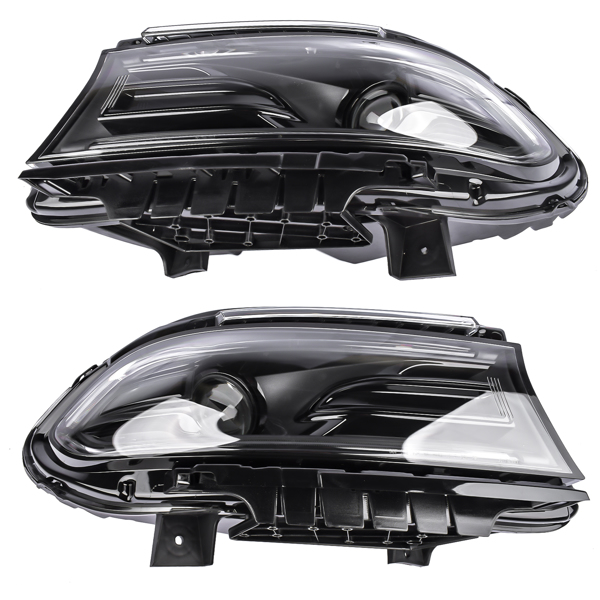 2x Headlight Halogen LED DRL Left & Right For Dodge Charger 2022-2023 68546771AC