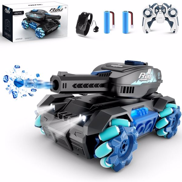 Y1 RC Truck Drift Gesture Car, Rc Crawler Scale Water Bullet Shooting,All Terrain 4WD Battle Stunt Car with 360°Rotating, Lights Music for Birthday Gifts.Logistics is randomly sent by UPS/USPS/FEDEX.