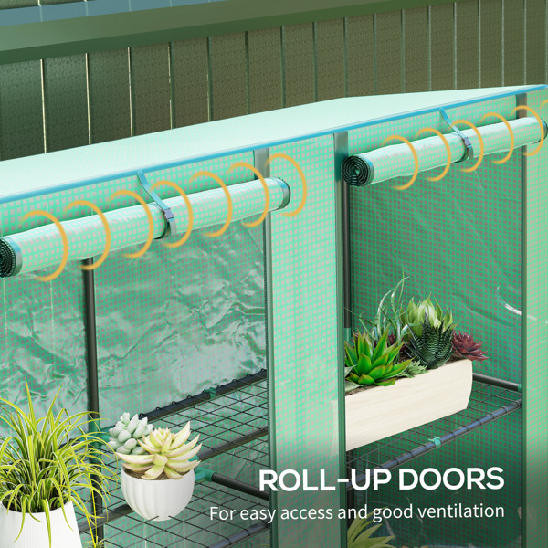 Mini Walk-in Greenhouse ( Amazon Shipping)（Prohibited by WalMart）