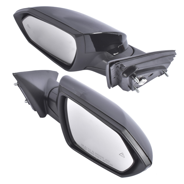 2x Power Door Mirrors with Blind Spot Detection Heated for Hyundai Elantra 2021-2023 87620AA160 87610AA160