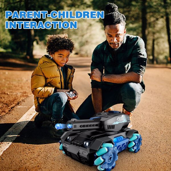 Y1 RC Truck Drift Gesture Car, Rc Crawler Scale Water Bullet Shooting,All Terrain 4WD Battle Stunt Car with 360°Rotating, Lights Music for Birthday Gifts.Logistics is randomly sent by UPS/USPS/FEDEX.